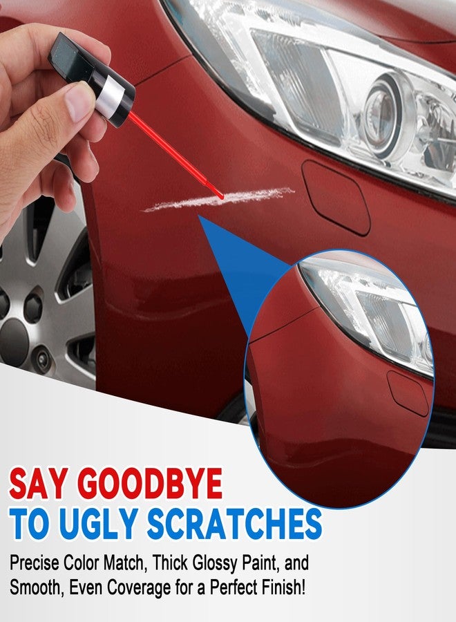 xdotoar Touch Up Paint for Cars, Pure Red Car Paint Scratch Repair, Auto Paint Repair Pen, Automotive Scratch Remover, Professional Seamless Coverage, Color Accurate, Long lasting Adhension, Fast Drying - Image 3